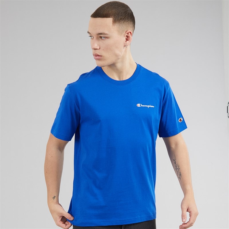 Champion Mens Icons Logo T-Shirt Royal Blue