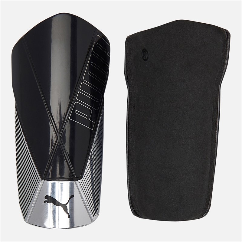 Puma Mens FTBLNXT Team Sleeve Shin Guards Black/Silver