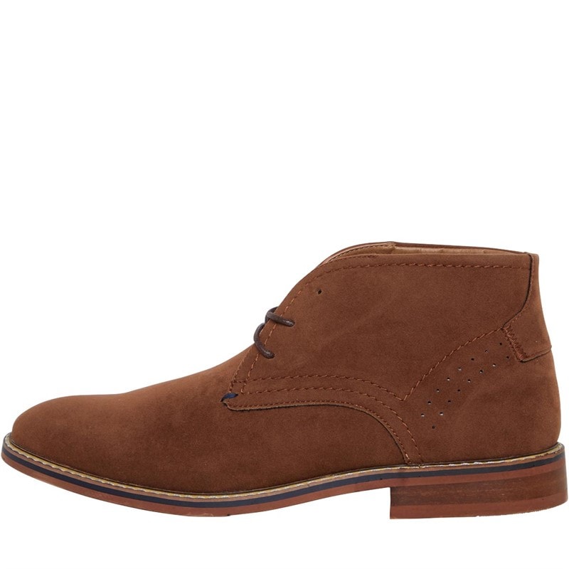 Peter Werth Mens Harp Chukka Boots Tan