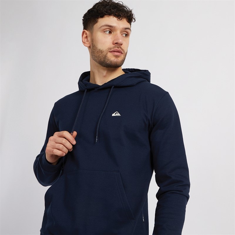 Quiksilver Mens Basic Hoodie Navy Blazer
