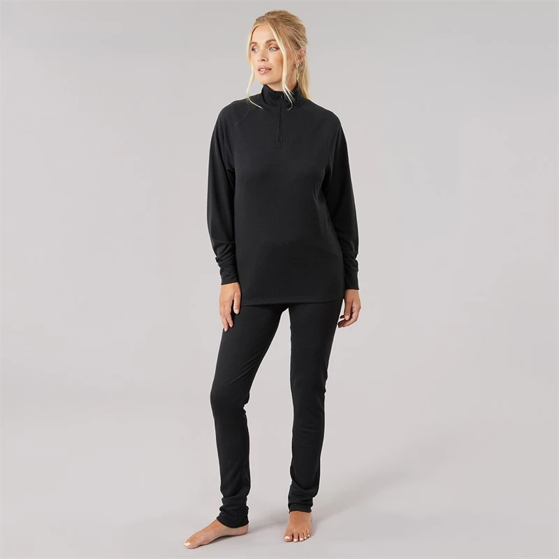 Trespass Womens Unite 360 Thermal Baselayer Set Black