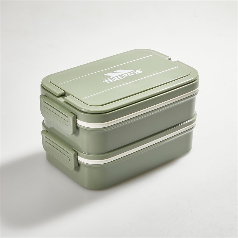 Trespass Naru Large Lunch Box Dark Olive
