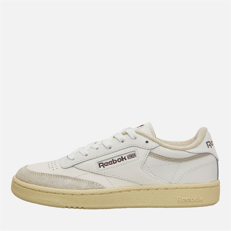 Reebok Club C 85 Trainers Chalk/Weathered White/Vintage Chalk