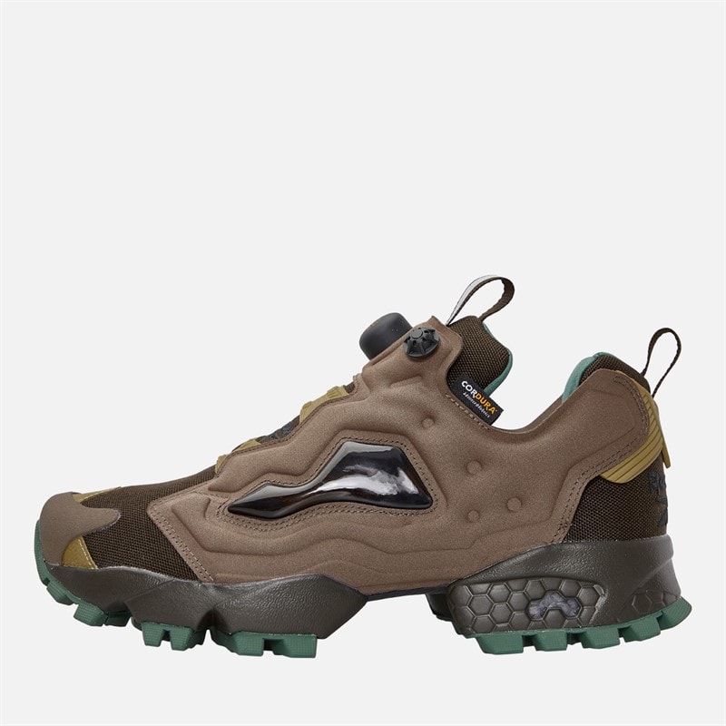Reebok Instapump Fury 94 Cordura Trainers Dark Matte/Utility Brown/Khaki Brown
