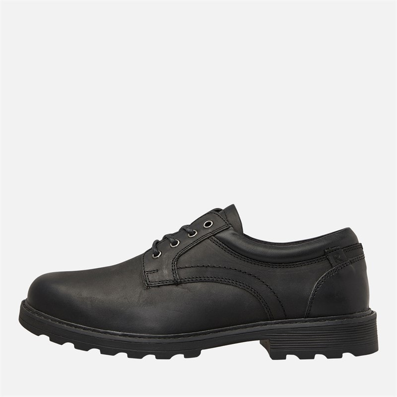 Rockport Mens Marshall Plain Toe Shoes Black