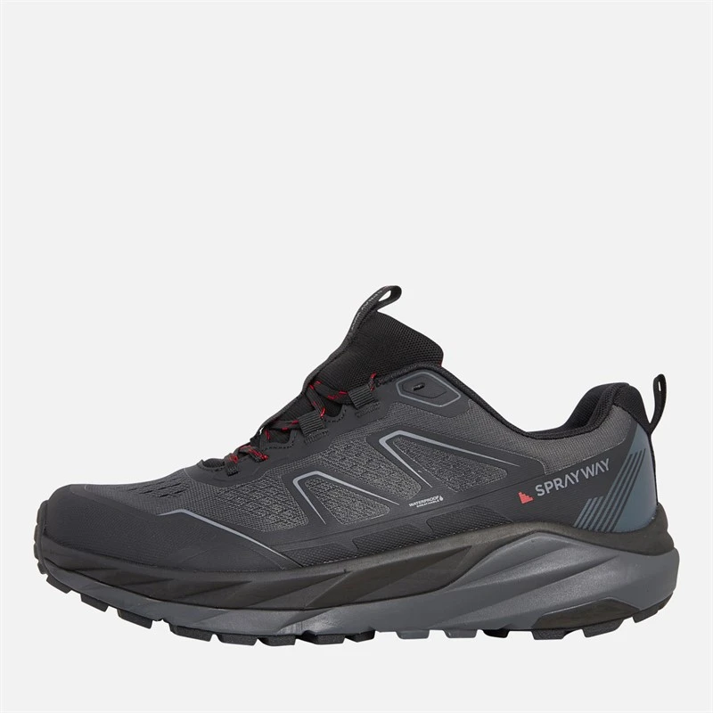 Sprayway Mens Higger 2 HydroDRY Waterproof Trail Walking Shoes Black