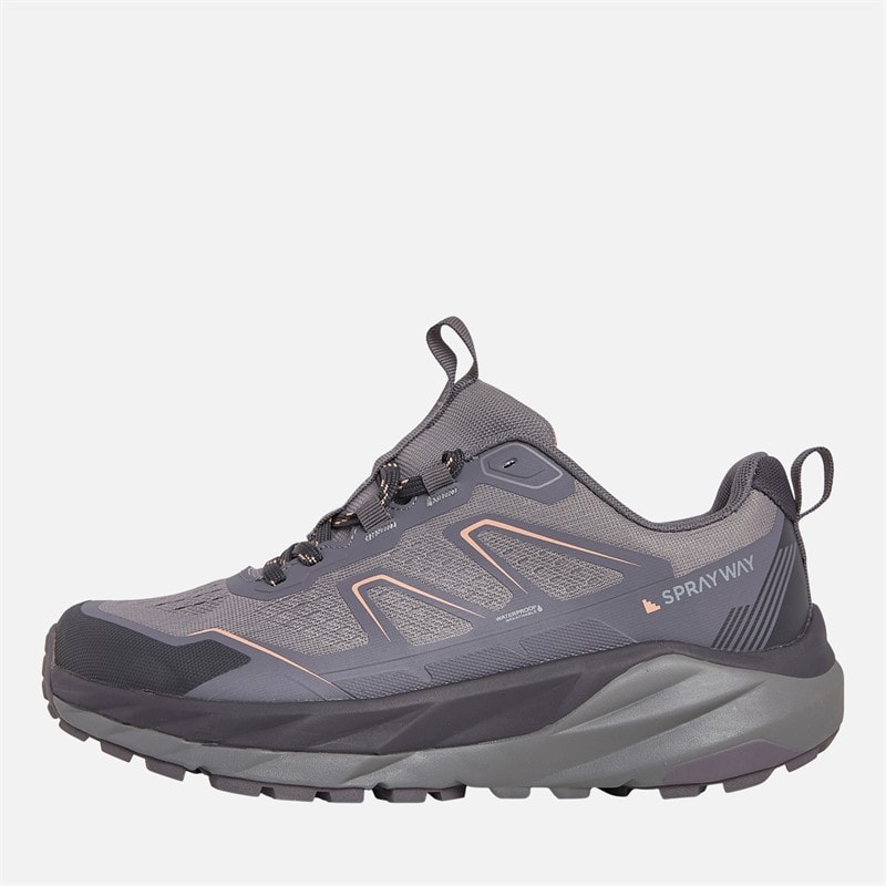 Sprayway Womens Higger 2 HydroDRY Waterproof Trail Walking Shoes Dusty Purple