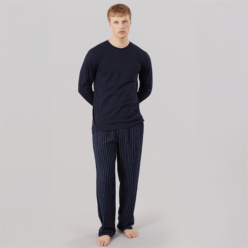 Tokyo Laundry Mens Loros Lounge Set Sky Captain Navy