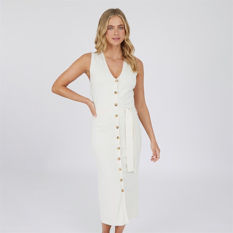 L'amore Couture Womens Latina Dress Cream