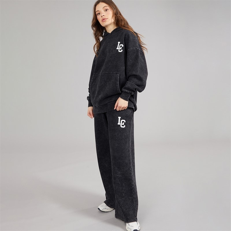 L'amore Couture Womens Benton Oversized Tracksuit Black