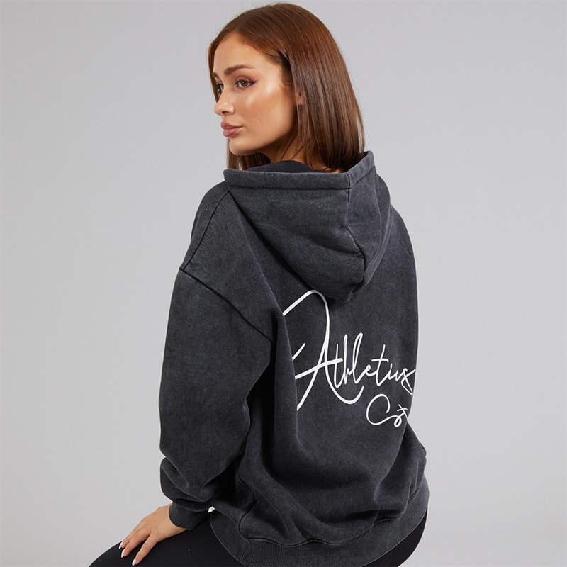 L'amore Couture Womens Herbosa Hoodie Black
