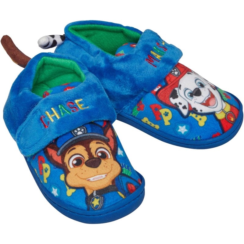 PAW Patrol PAW Infant Boys Chase Marshall Slippers Multi