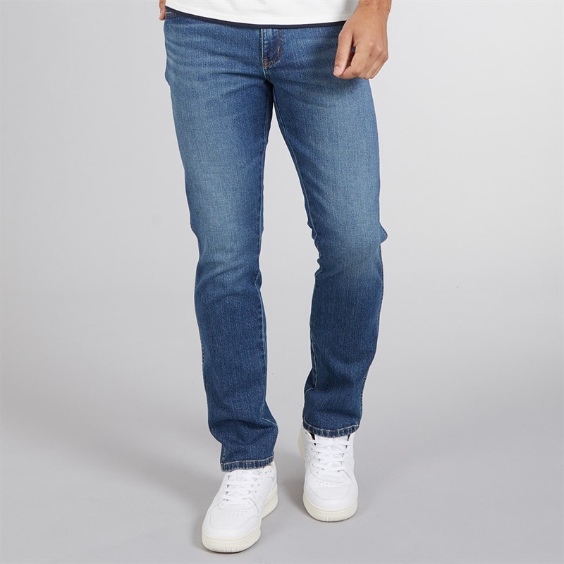 Wrangler Mens Texas Slim Jeans Wisteria