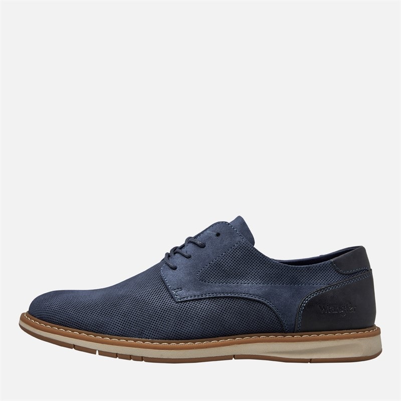 Wrangler Mens Dave Shoes Dark Denim