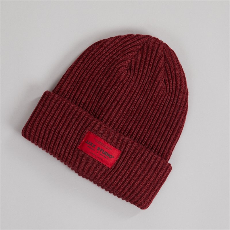 JJXX Womens Othelia Knit Beanie Cabernet