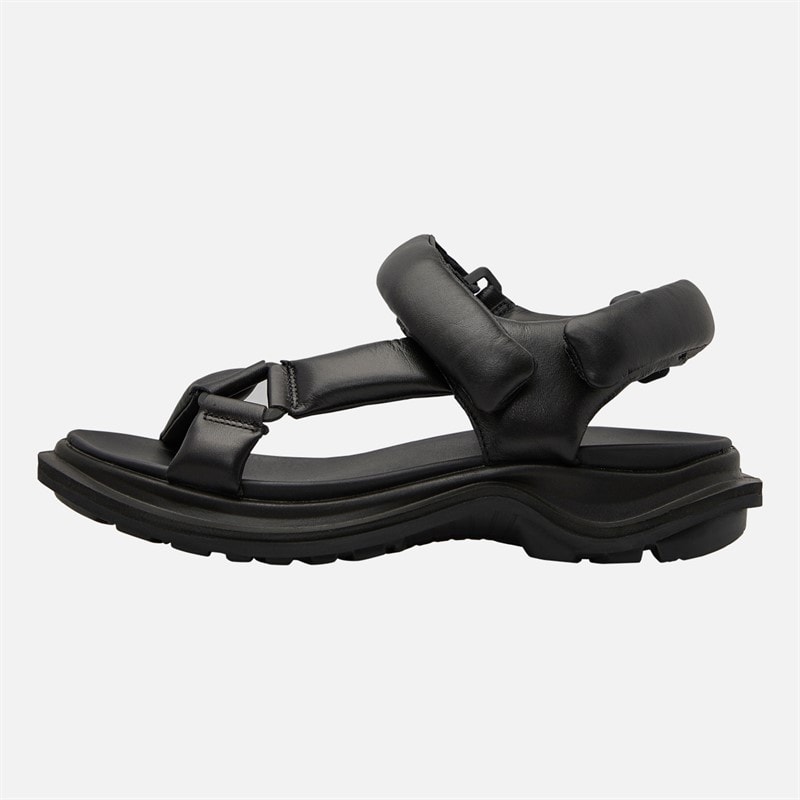 ECCO Womens Offroad Ankle Strap Sandals Black