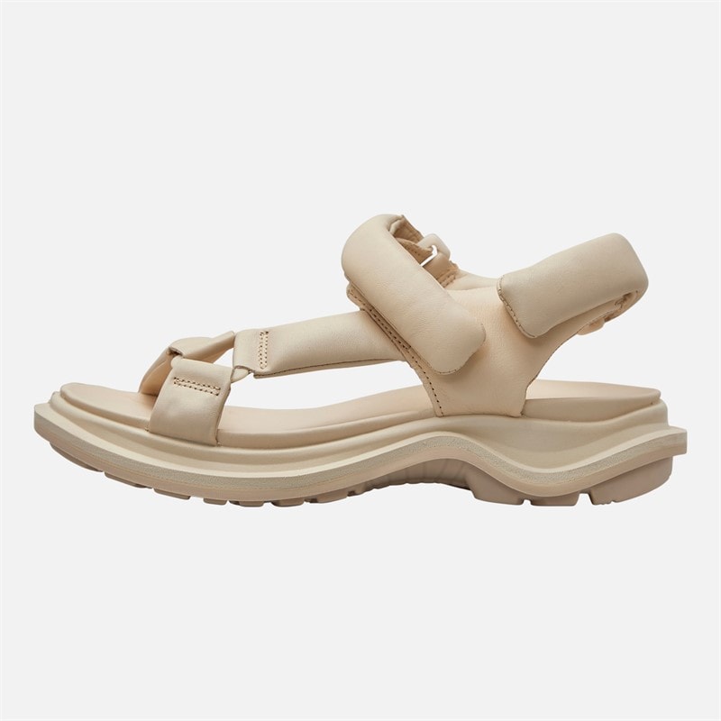 ECCO Womens Offroad Ankle Strap Sandals Limestone