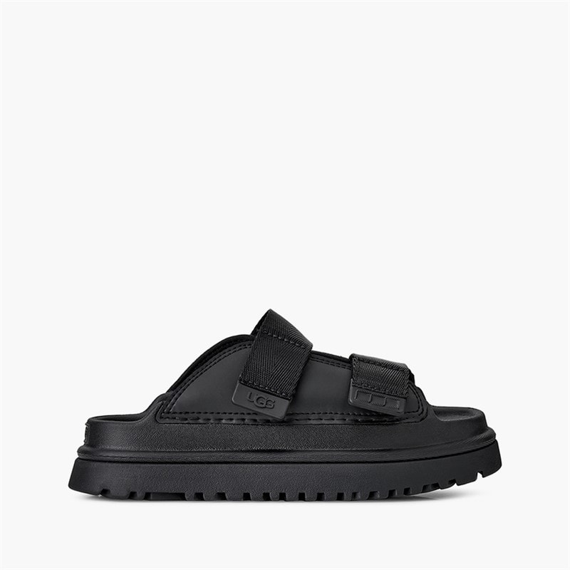 UGG® Junior Goldenglow Slides Black