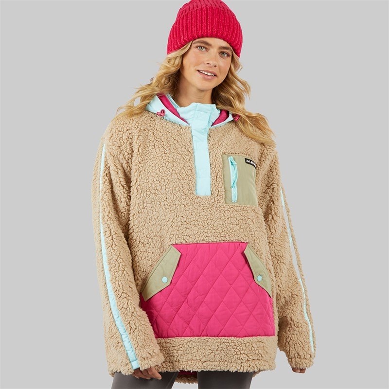 Lagooners Womens Padley OTH Borg Jacket Multi