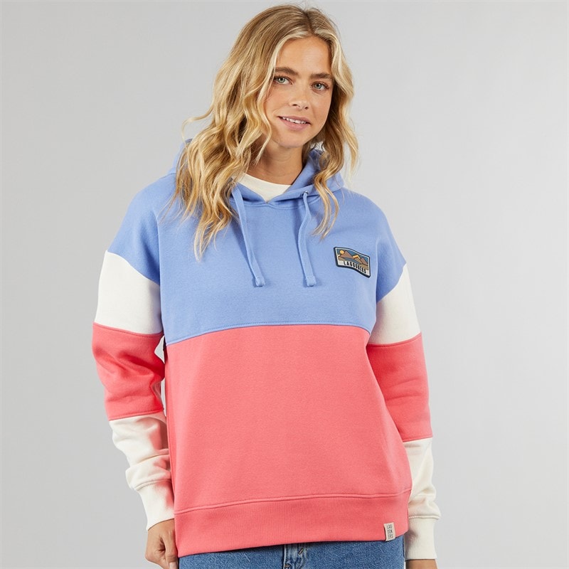 Lagooners Womens Hoodie Coral