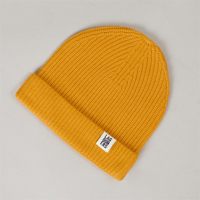 Lagooners Mens Spruce Beanie Mustard