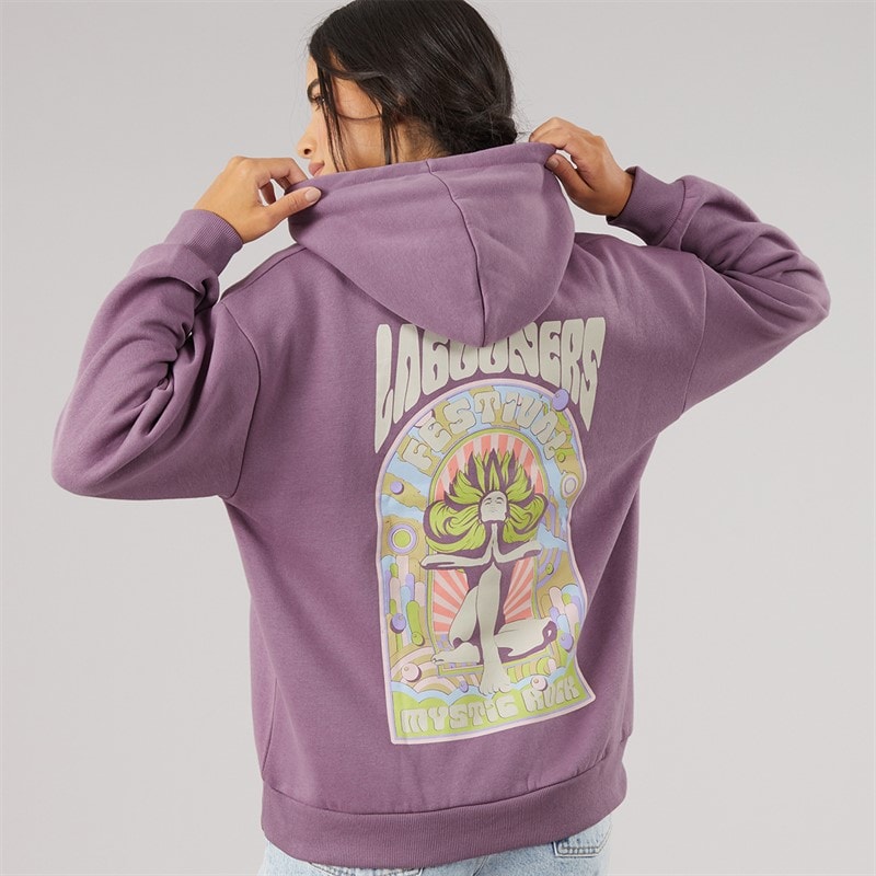 Lagooners Womens Elbmy Hoodie Grape