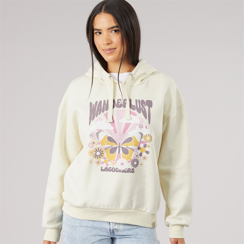 Lagooners Womens Whispermere Hoodie Ecru