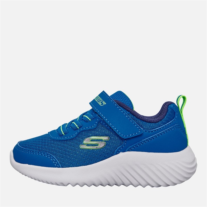 SKECHERS Infant Boys Bounder Techrox Trainers Blue