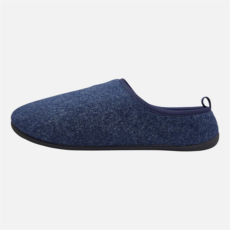 Mad Wax Mens Felt Mule Slippers Multi