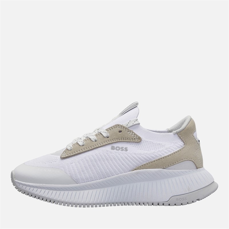 BOSS Junior Boys Evo Run Trainers White