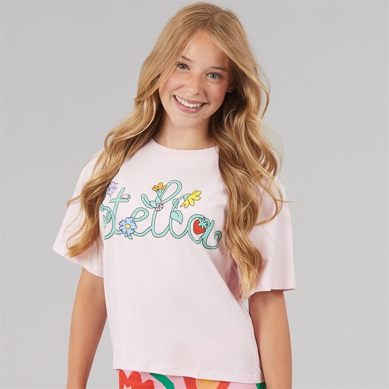 STELLA McCARTNEY Girls T-Shirts Rosa