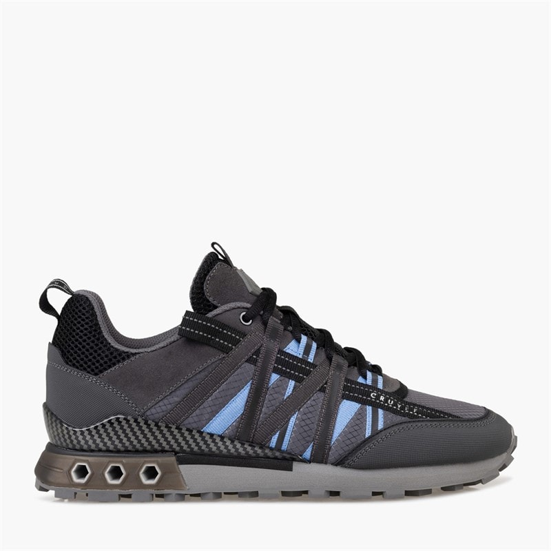 Cruyff Mens Fearia Montserrat Trainers Grey/Blue