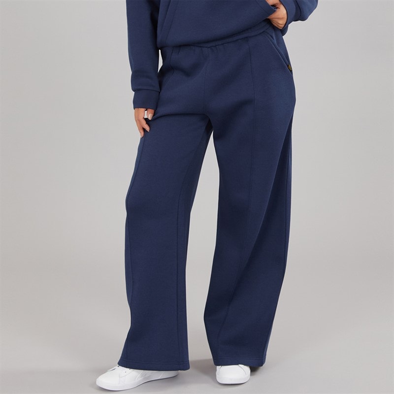 Foxdale Womens Aurebury Wide Leg Joggers Navy