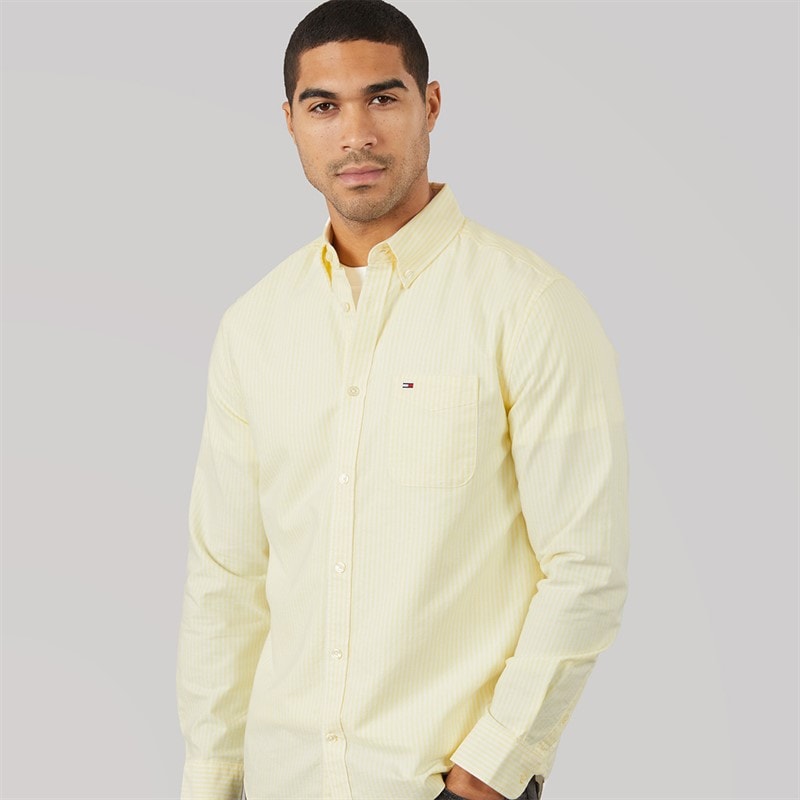 Tommy Jeans Mens Stripe Oxford Shirt
