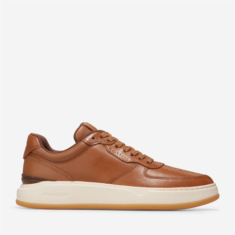 Cole Haan Mens Granpro Crossover Trainers British Tan/Ivory