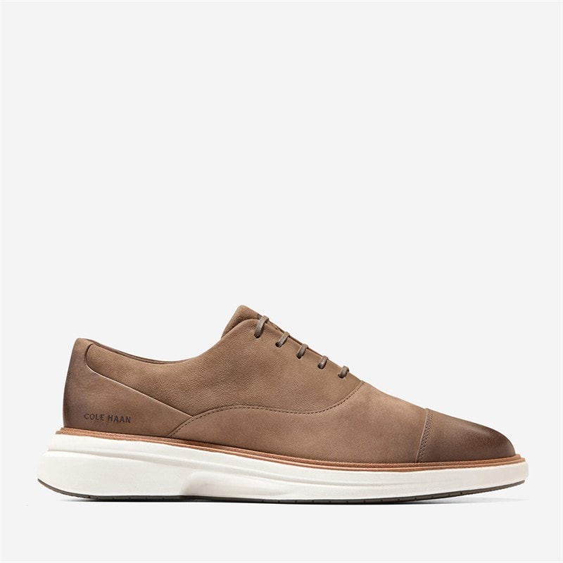Cole Haan Mens Original Grand Cityspectre Cap Toe Oxford Shoes Morel