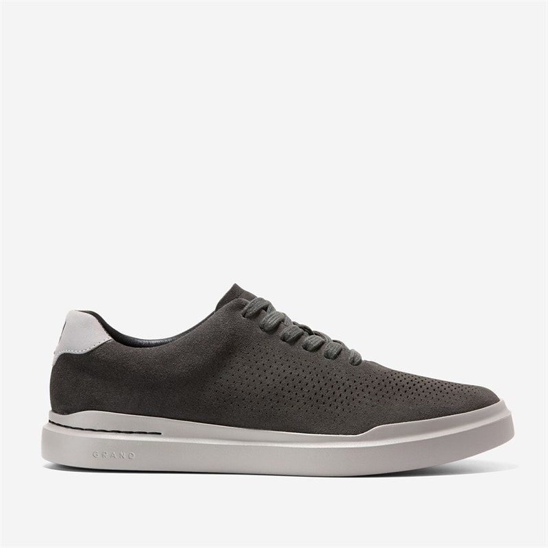 Cole Haan Mens Grandprø Rally Laser Cut Trainers Raven