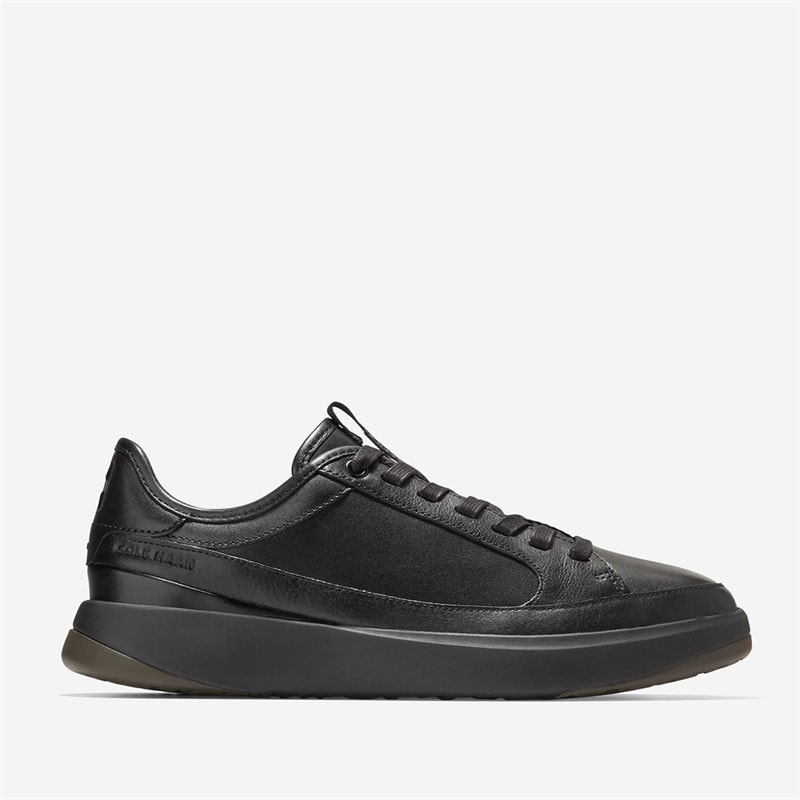 Cole Haan Mens Grandprø All Day Court Leather Trainers Black
