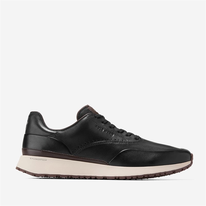 Cole Haan Mens Grandprø Luxe Mile Trainers Black/Madeira Black-Madeira