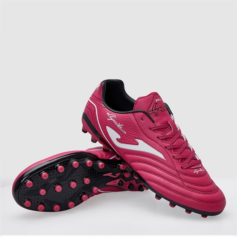 Joma Mens Aguila 25 AG Artificial Grass Football Boots Fuchsia