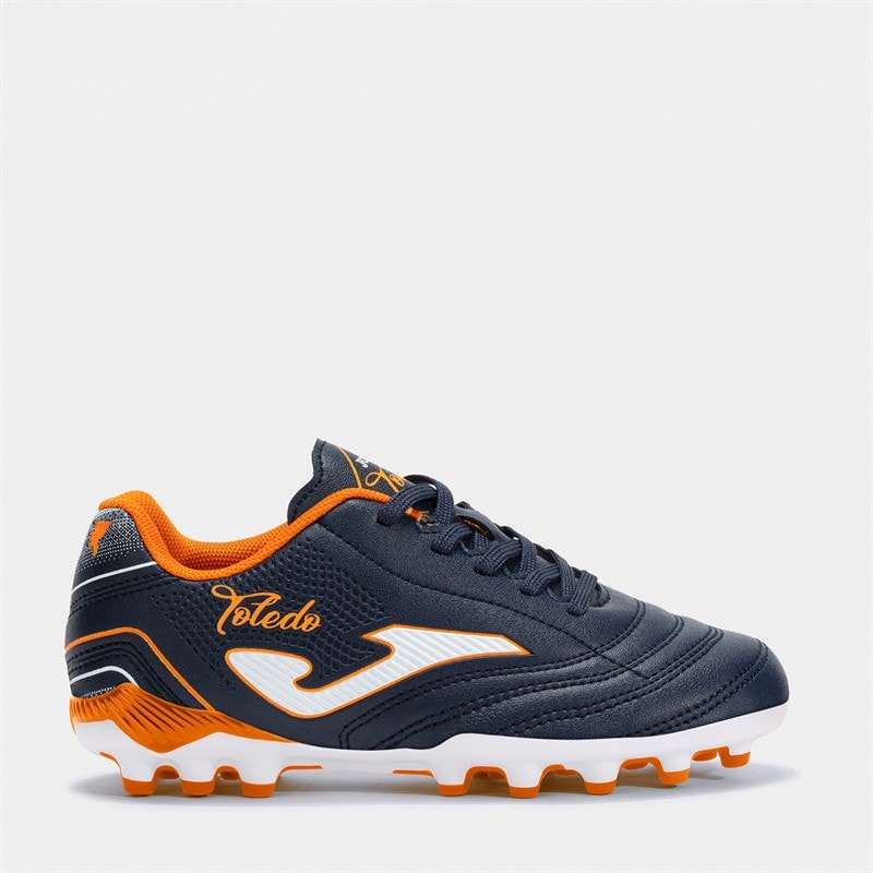 Joma Junior Toledo 25 AG Artificial Grass Football Boots Navy