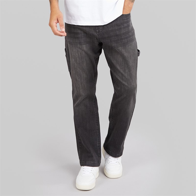 Avant Garde Mens Marquez Carpenter Jeans Black