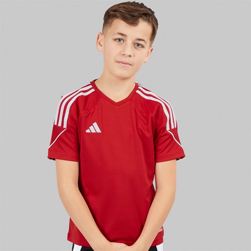 adidas Kids Tiro 23 League T-Shirt Team Power Red 2/White
