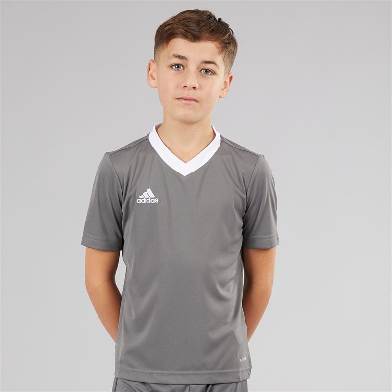 adidas Junior Entrada 22 T-Shirt Team Grey Four