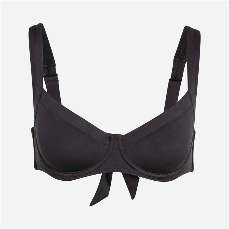 adidas Womens Essentials Bikini Top Black/White
