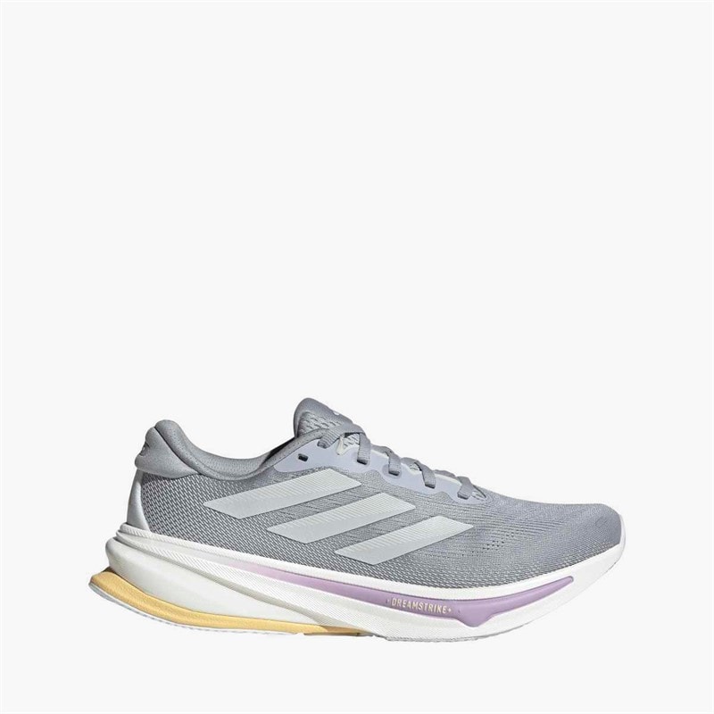 adidas Womens Supernova Rise 2 Neutral Running Shoes Halo Silver/Dash Grey/Powder Plum