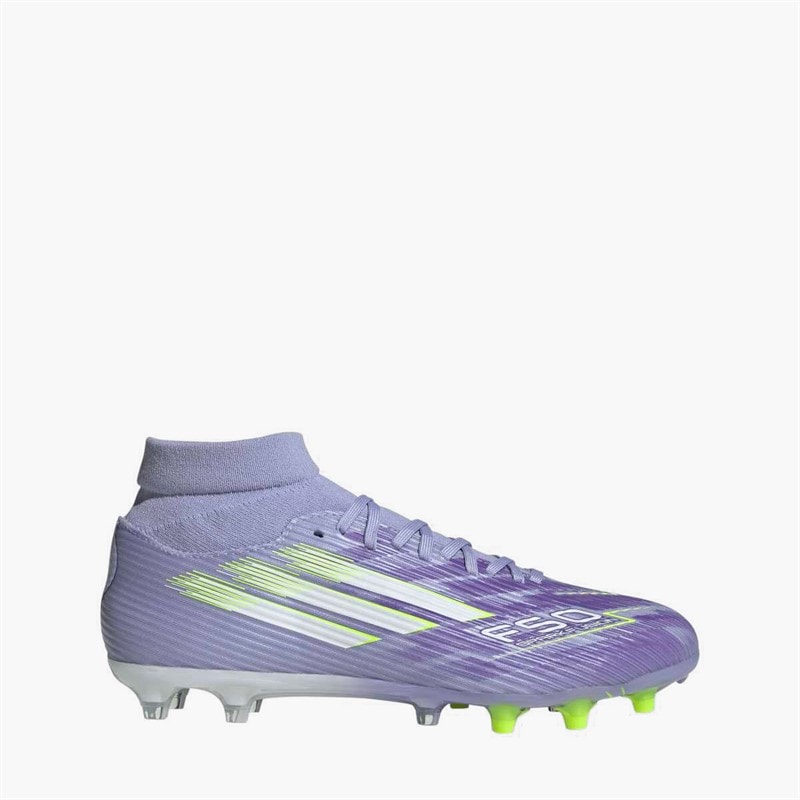 adidas Womens F50 Sparkfusion League FG/AG Firm Ground/Artificial Ground Football Boots Violet Tone/Lucid Lemon/Purple Rush