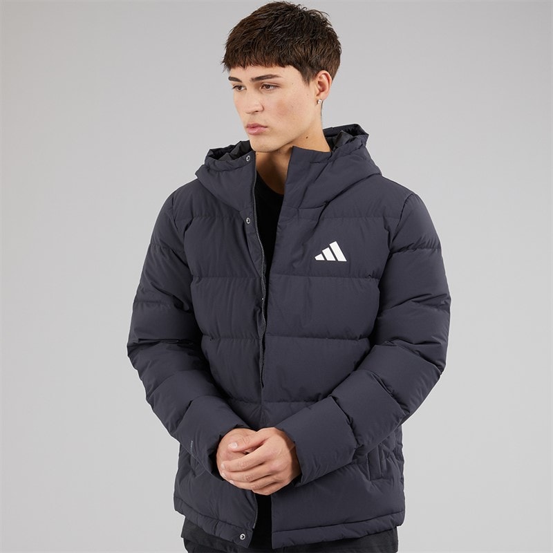 adidas Mens Helonic Climawarm Down Insulated Jacket Black
