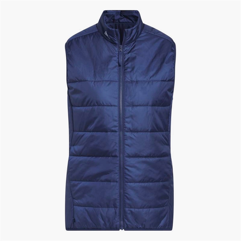 adidas Womens Puffer Golf Gilet Team Navy Blue