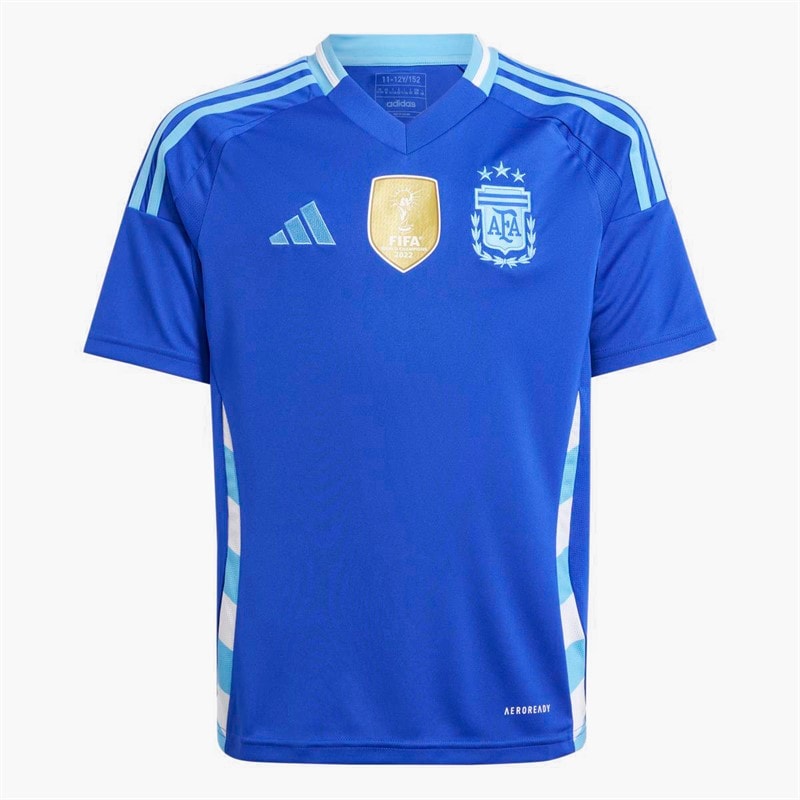 adidas Junior AFA Argentina 2024 Home Jersey Lucid Blue/Blue Burst